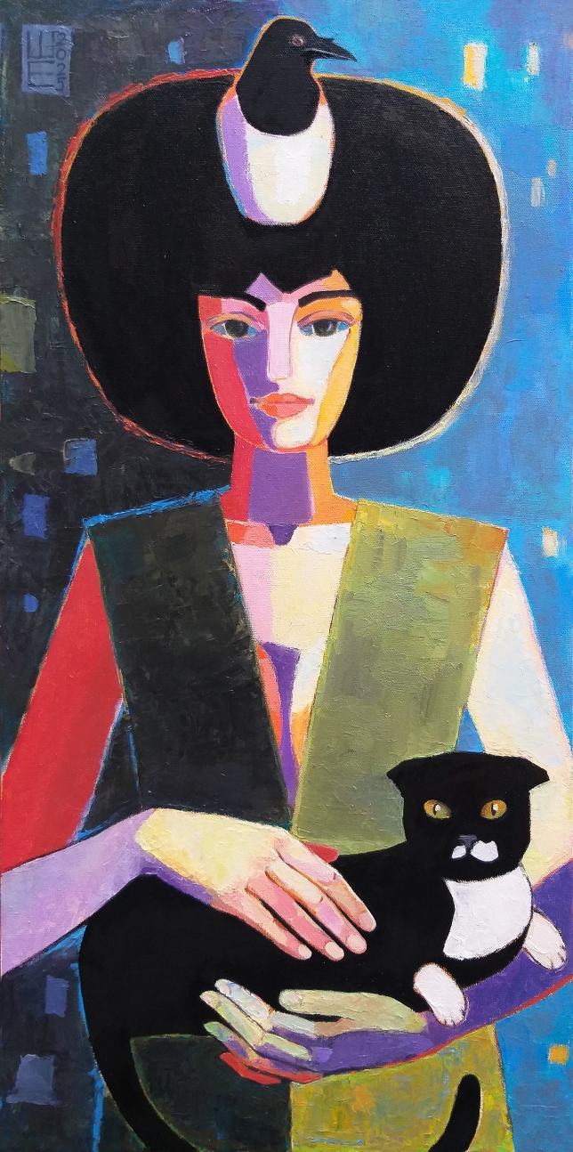 Painting for sale online - My home is where the heart is