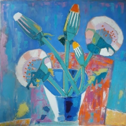 Painting for sale online - Dandelions