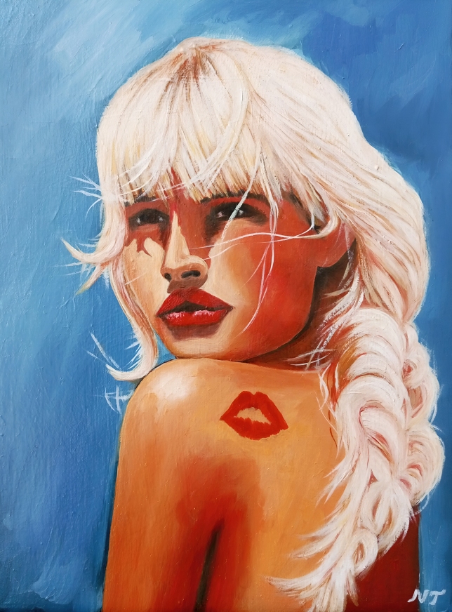 Painting for sale online - Sunlit Beauty