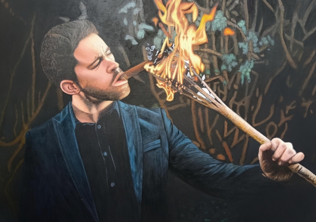 Painting for sale online - Inner Fire