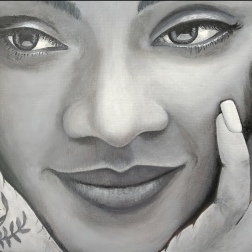 Painting for sale online - Rihanna