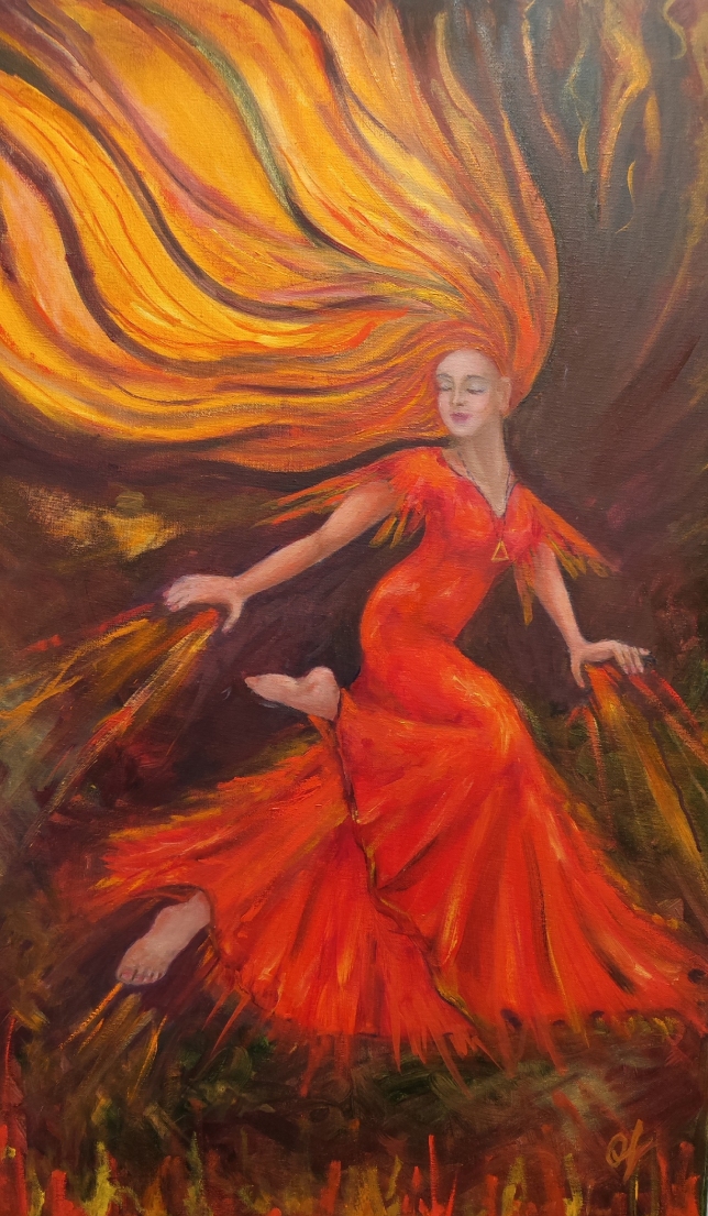 Painting for sale online - Fiery Flamenco