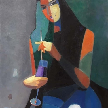 Painting for sale online - Lavender Evening