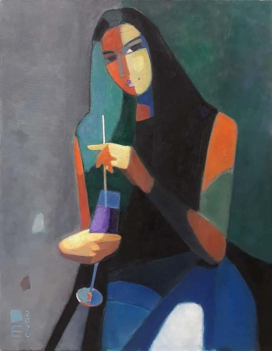 Painting for sale online - Lavender Evening