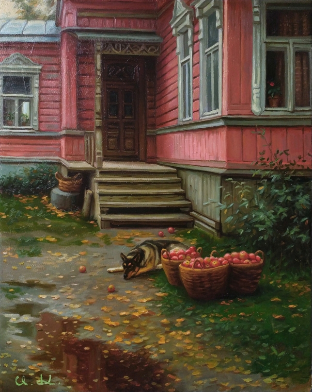 Painting for sale online - Closing of the season