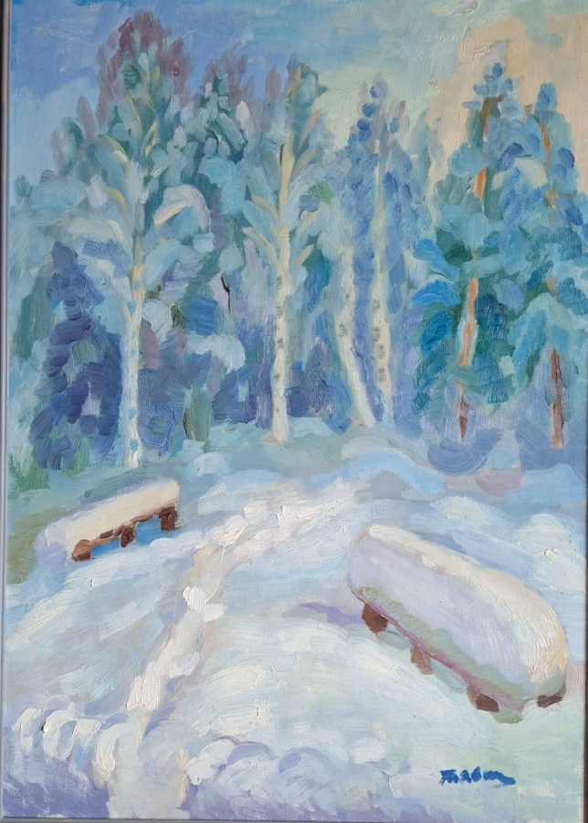 Painting for sale online - By evening