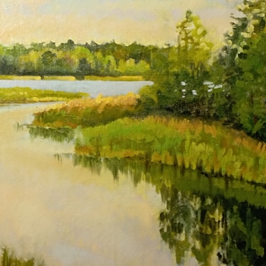 Painting for sale online - Lake Svyato, bay
