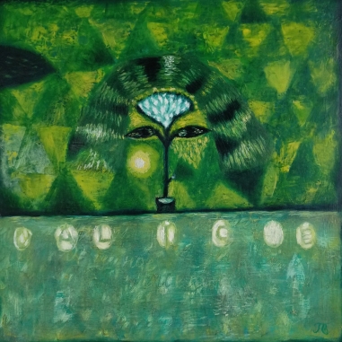 Painting for sale online - A smile for Alice 3