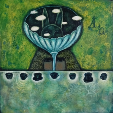 Painting for sale online - A smile for Alice