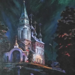 Painting for sale online - Melody of the Full Moon