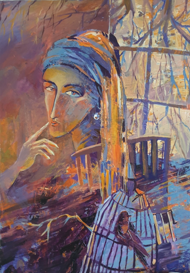 Painting for sale online - Boundaries of Freedom