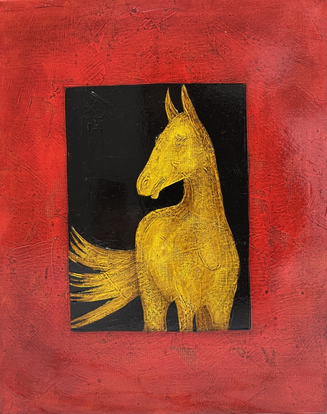 Painting for sale online -  The mark