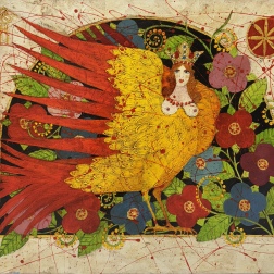 Painting for sale online - Bloom of Flame