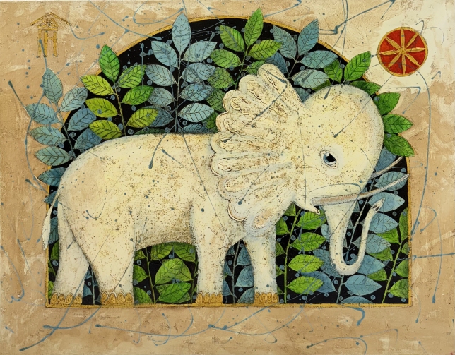 Painting for sale online - Guardian of Silence