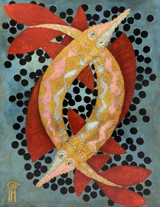 Painting for sale online - Black caviar