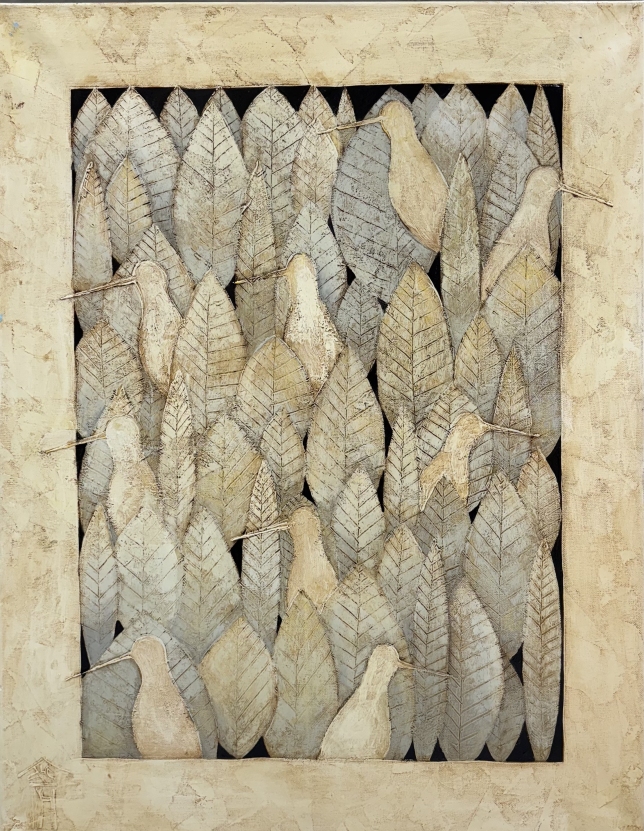 Painting for sale online - Rustling of leaves