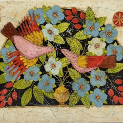 Painting for sale online - Flower duet