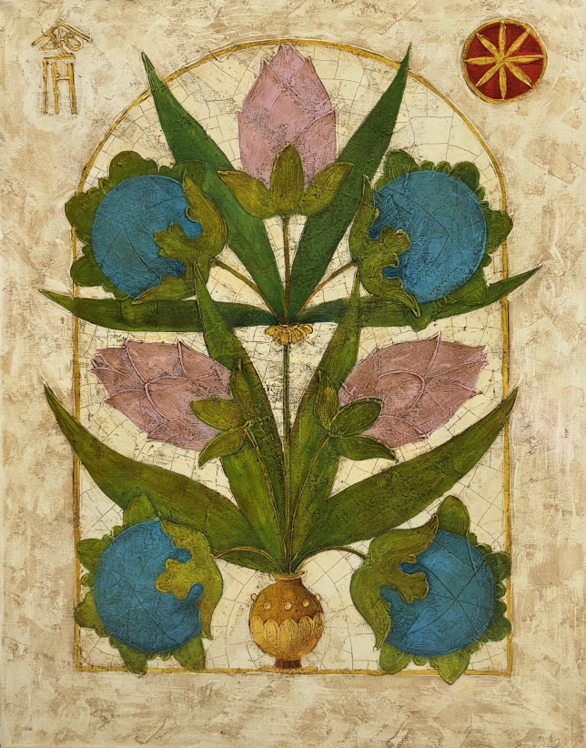 Painting for sale online - Flower Pause