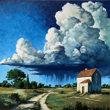 Painting for sale online - Thunderstorm