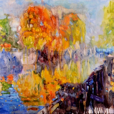 Painting for sale online - October, Griboyedov Canal
