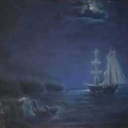 Painting for sale online - Smugglers