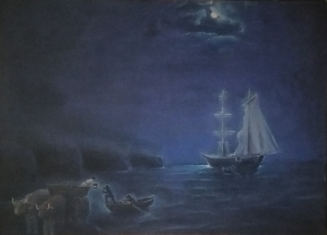 Painting for sale online - Smugglers