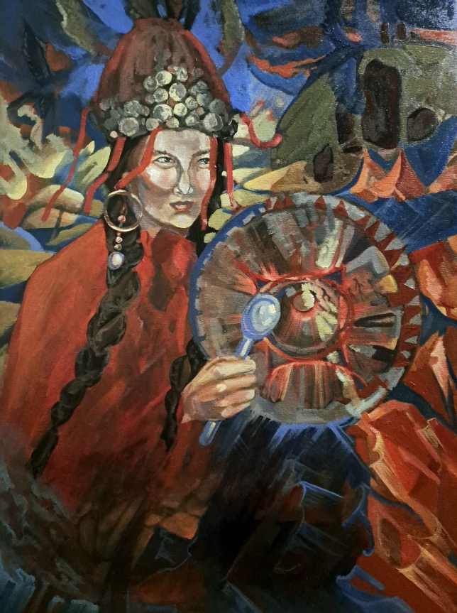 Painting for sale online - Khakass shaman
