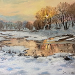 Painting for sale online - Warm winter