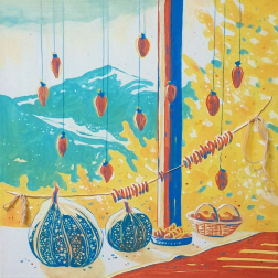 Painting for sale online - Сушка хурмы