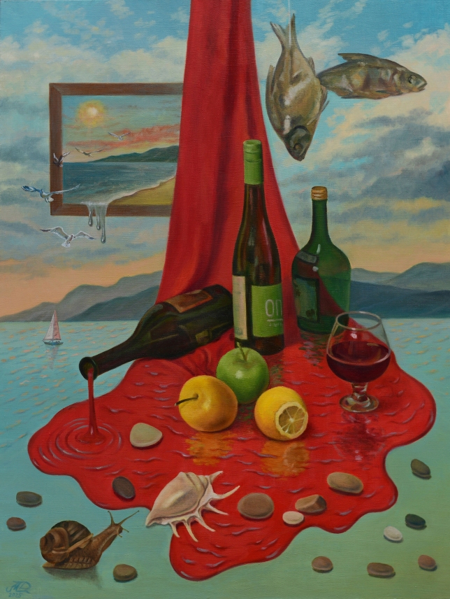 Painting for sale online - Surrealistic still life