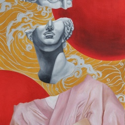 Painting for sale online - Triptych “Journey”1-2