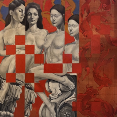 Painting for sale online - Hiding emotions