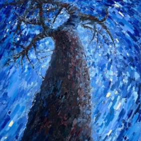 Painting for sale online - The Night Sky of Madagascar