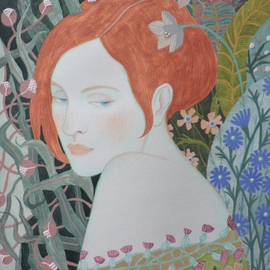 Painting for sale online - In the herbs