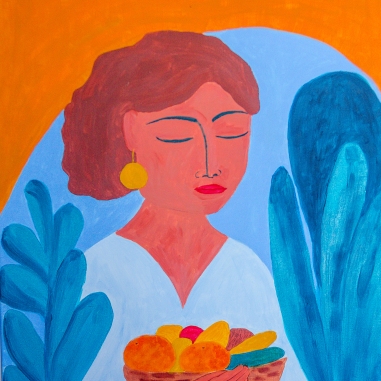 Painting for sale online - Плоды безмятежности