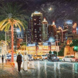Painting for sale online - Dubai - the pearl of the East