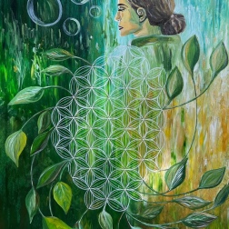 Painting for sale online - NATURE WOMAN