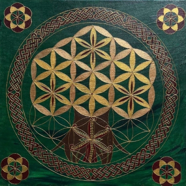 Painting for sale online - INTEGRITY, CONNECTION WITH THE SOURCE, TREE OF LIFE