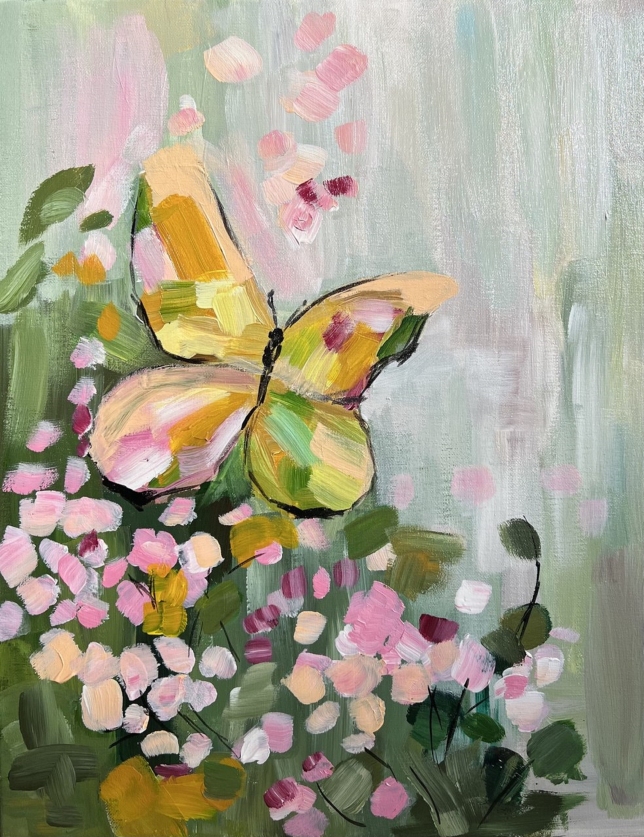 Painting for sale online - Butterfly Transformation