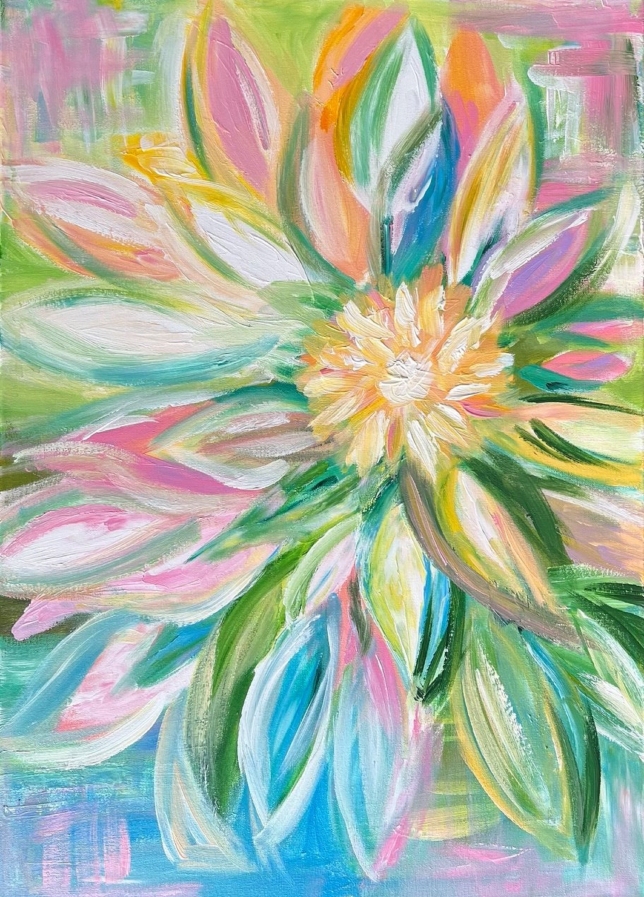 Painting for sale online - Metaphysical Spring Sacred Bloom