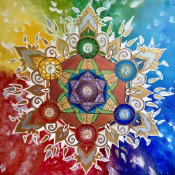 Painting for sale online - Metatrons Cube, purpose