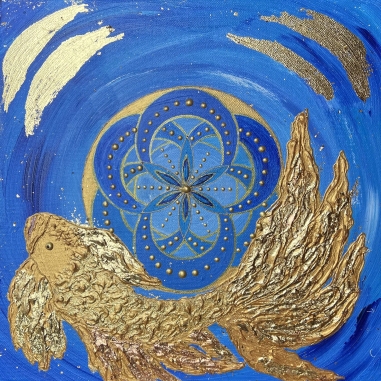 Painting for sale online - Золотая Рыбка Изобилие, удача