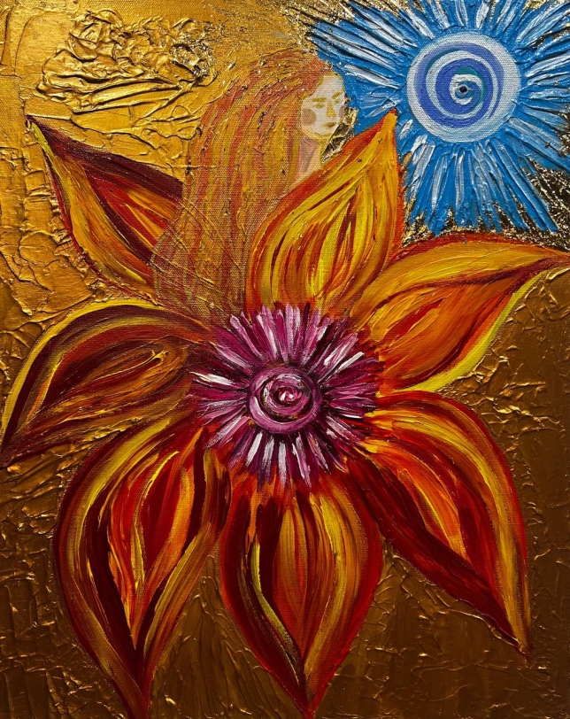 Painting for sale online - Процветающая женщина