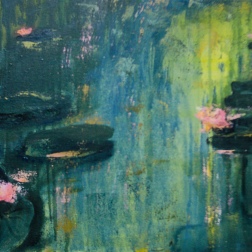 Painting for sale online - Шёпот водяных лилий