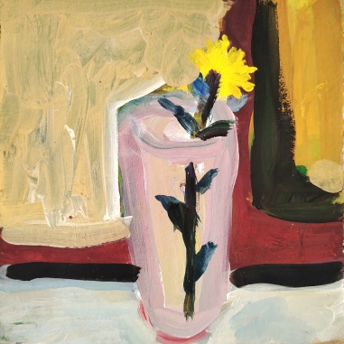 Painting for sale online - A flower in a glass