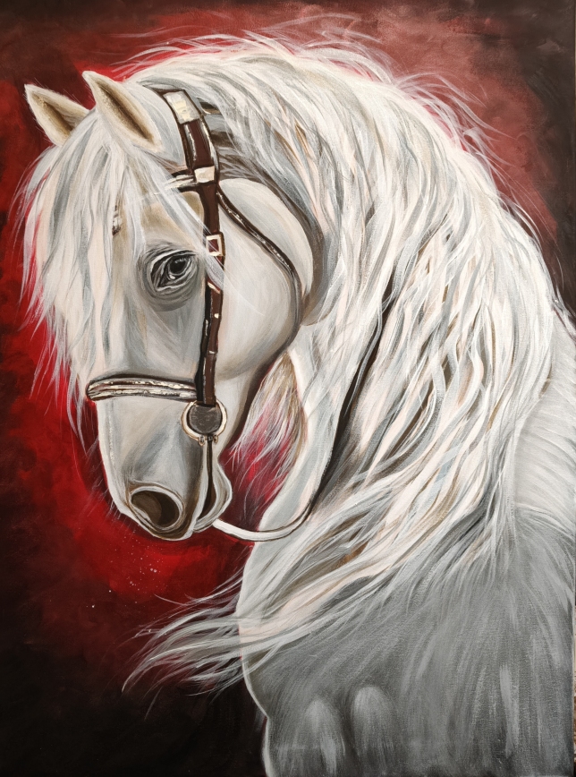 Painting for sale online - The Horse of Happiness