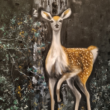 Painting for sale online - Fawn