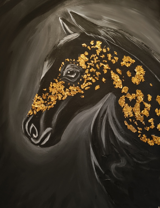 Painting for sale online - Horse of Fortune
