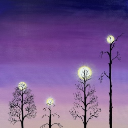 Painting for sale online - Лунная ночь