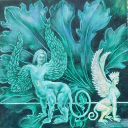 Painting for sale online - The Reflection of Sfinx 